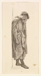 De voortgang van de prins - Figurenstudie van de prins voor 